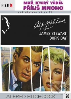 Film: Muž, který věděl příliš mnoho (Alfred Hitchcock) (DVD). Hollywood, 1956 Film: Muž, který věděl příliš mnoho (Alfred Hitchcock) (DVD). Hollywood, 1956