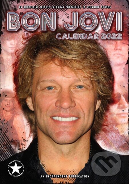 Kalendár 2022: Bon Jovi (A3 29,7 x 42 cm), , 2021
