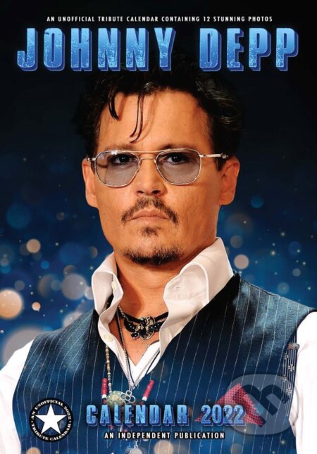 Kalendár 2022: Johnny Depp - Piráti z Karibiku (A3 29,7 x 42 cm), , 2021