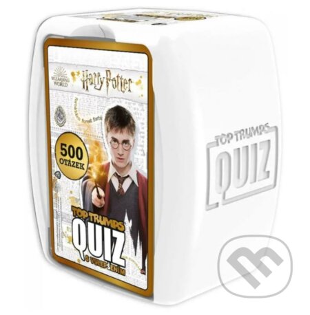 Spoločenská hra: TOP TRUMPS QUIZ Harry Potter CZ - kvízová karetní hra (Winning Moves). Winning Moves, 2021 Spoločenská hra: TOP TRUMPS QUIZ Harry Potter CZ - kvízová karetní hra (Winning Moves). Winning Moves, 2021