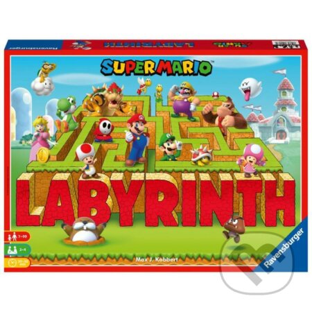 Spoločenská hra: Labyrinth Super Mario (Ravensburger). Ravensburger, 2021 Spoločenská hra: Labyrinth Super Mario (Ravensburger). Ravensburger, 2021