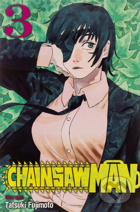 Kniha: Chainsaw Man 3 (Tatsuki Fujimoto). Viz Media, 2021 Kniha: Chainsaw Man 3 (Tatsuki Fujimoto). Viz Media, 2021