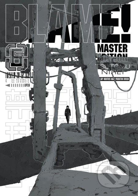 Kniha: Blame! 6 (Tsutomu Nihei). Vertical, 2017 Kniha: Blame! 6 (Tsutomu Nihei). Vertical, 2017