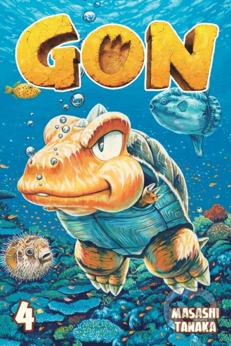 Kniha: Gon 4 (Masashi Tanaka). Kodansha Comics, 2012 Kniha: Gon 4 (Masashi Tanaka). Kodansha Comics, 2012