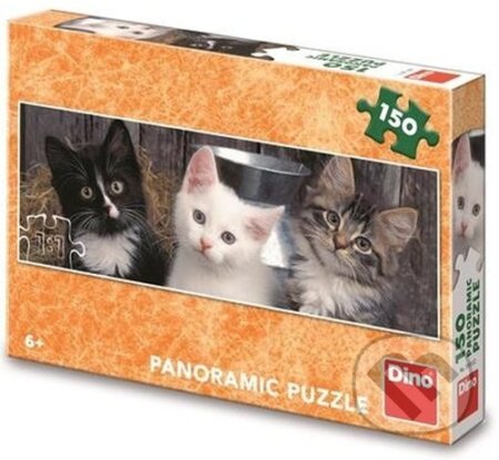 Puzzle: Tří koťátka panoramic (Dino). Dino, 2021 Puzzle: Tří koťátka panoramic (Dino). Dino, 2021