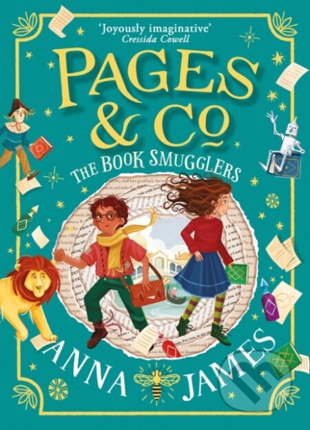 Kniha: The Book Smugglers (Anna James). HarperCollins, 2021 Kniha: The Book Smugglers (Anna James). HarperCollins, 2021