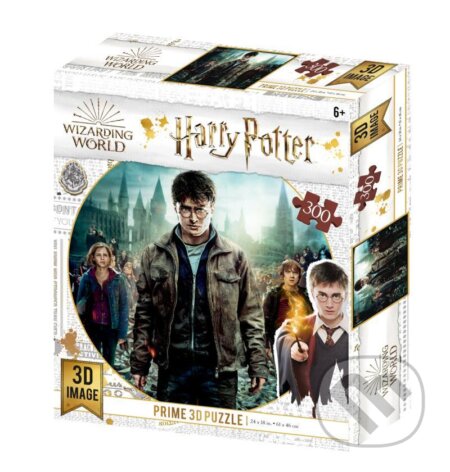 Puzzle: Harry Potter 3D puzzle - Harry, Hermiona a Ron (EPEE). EPEE, 2021 Puzzle: Harry Potter 3D puzzle - Harry, Hermiona a Ron (EPEE). EPEE, 2021
