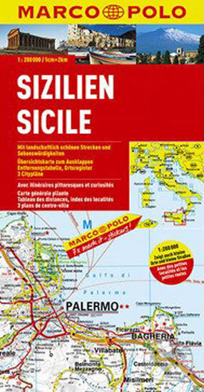 Itálie č. 14-Sizilien/mapa 1"200T MD (Marco Polo). Marco Polo, 2014 Itálie č. 14-Sizilien/mapa 1"200T MD (Marco Polo). Marco Polo, 2014