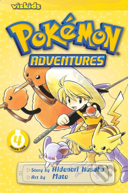 Kniha: Pokémon Adventures 4 (Hidenori Kusaka). Viz Media, 2009 Kniha: Pokémon Adventures 4 (Hidenori Kusaka). Viz Media, 2009