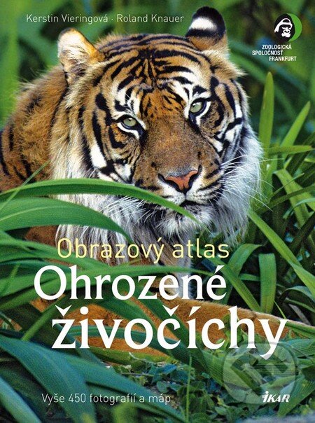 Kniha: Ohrozené živočíchy (Kerstin Vieringová a Roland Knauer). Ikar, 2011 Kniha: Ohrozené živočíchy (Kerstin Vieringová a Roland Knauer). Ikar, 2011