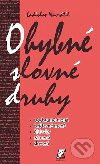 Kniha: Ohybné slovné druhy (Ladislav Navrátil). Enigma, 2010 Kniha: Ohybné slovné druhy (Ladislav Navrátil). Enigma, 2010