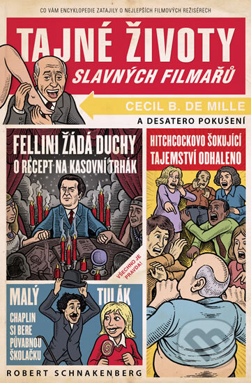 Kniha: Tajné životy slavných filmařu (Robert Schnakenberg). Knižní klub, 2011 Kniha: Tajné životy slavných filmařu (Robert Schnakenberg). Knižní klub, 2011