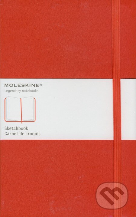 Moleskine - skicár (červený) (Moleskine). Moleskine Moleskine - skicár (červený) (Moleskine). Moleskine
