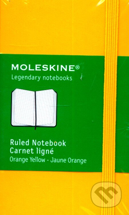 Moleskine - extra malý linajkový zápisník (žltý), Moleskine, 2011