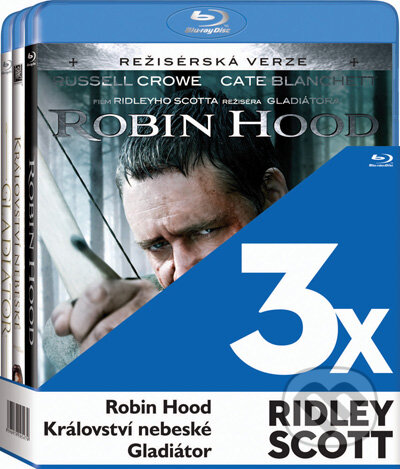 3 x Ridley Scott - 3 Blu-ray - Ridley Scott, Bonton Film