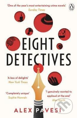 Kniha: Eight Detectives (Alex Pavesi). Penguin Books, 2021 Kniha: Eight Detectives (Alex Pavesi). Penguin Books, 2021