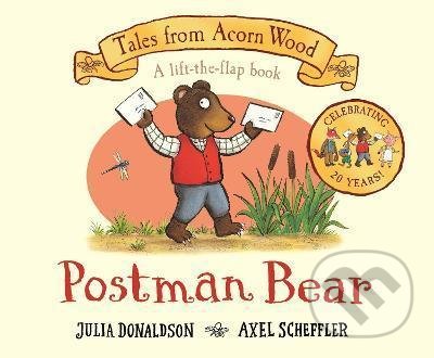 Kniha: Postman Bear (Julia Donaldson). Pan Macmillan, 2020 Kniha: Postman Bear (Julia Donaldson). Pan Macmillan, 2020