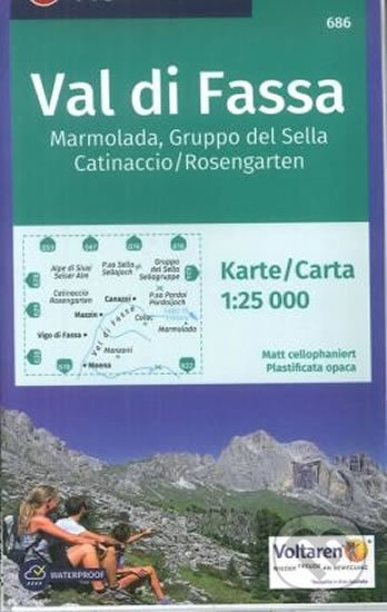 Kniha: Val di Fassa, Marmolada, Grupo di Senta 686 (Marco Polo). Marco Polo, 2017 Kniha: Val di Fassa, Marmolada, Grupo di Senta 686 (Marco Polo). Marco Polo, 2017