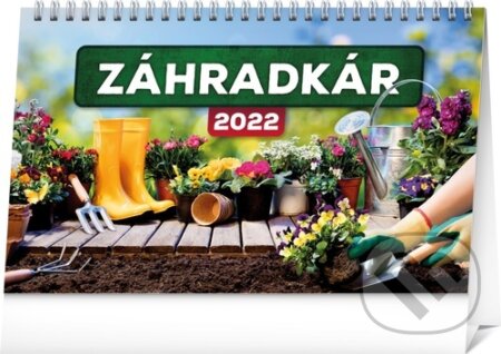 Stolový kalendár Záhradkár 2022, Presco Group, 2021