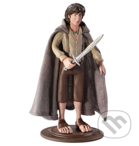 Pán prsteňov: Bendyfig tvarovateľná postavička - Frodo (Noble Collection). Noble Collection, 2021 Pán prsteňov: Bendyfig tvarovateľná postavička - Frodo (Noble Collection). Noble Collection, 2021