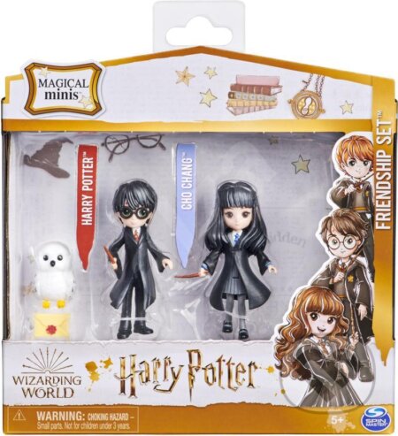 Harry Potter - Sada figurek Harry, Cho a Hedvika (Harry Potter). Harry Potter, 2021 Harry Potter - Sada figurek Harry, Cho a Hedvika (Harry Potter). Harry Potter, 2021