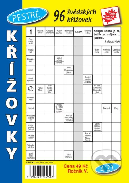 Pestré křížovky 4/2021 (Telpres). Telpres, 2021 Pestré křížovky 4/2021 (Telpres). Telpres, 2021