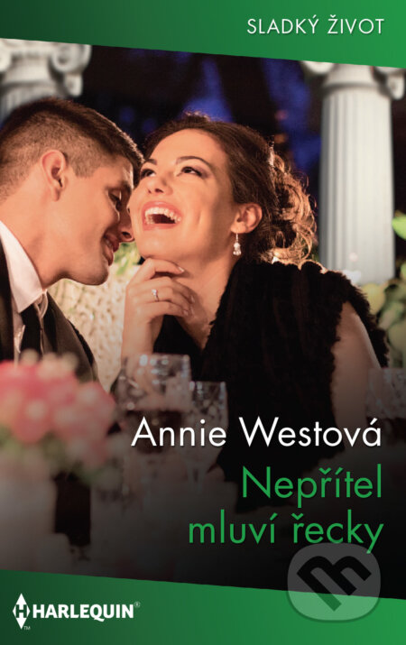 E-kniha: Nepřítel mluví řecky (Annie West). HarperCollins, 2021 E-kniha: Nepřítel mluví řecky (Annie West). HarperCollins, 2021