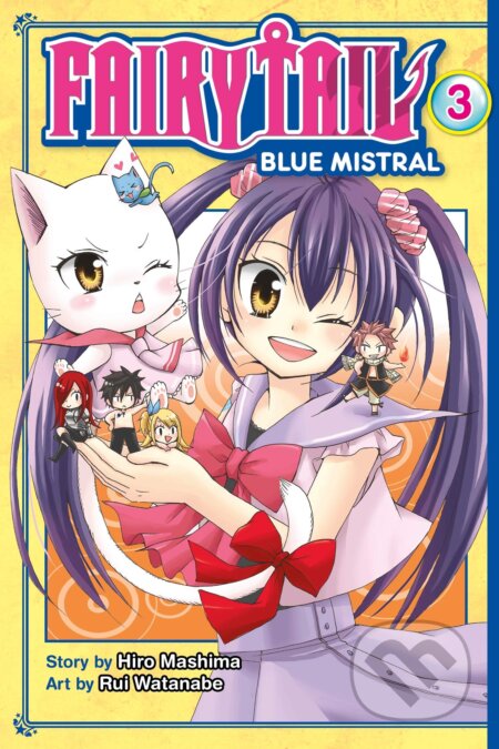 Kniha: Fairy Tail: Blue Mistral 3 (Hiro Mashima). Kodansha Comics, 2016 Kniha: Fairy Tail: Blue Mistral 3 (Hiro Mashima). Kodansha Comics, 2016