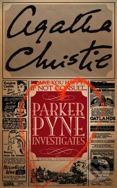 E-kniha: Parker Pyne Investigates (Agatha Christie). HarperCollins, 2010 E-kniha: Parker Pyne Investigates (Agatha Christie). HarperCollins, 2010