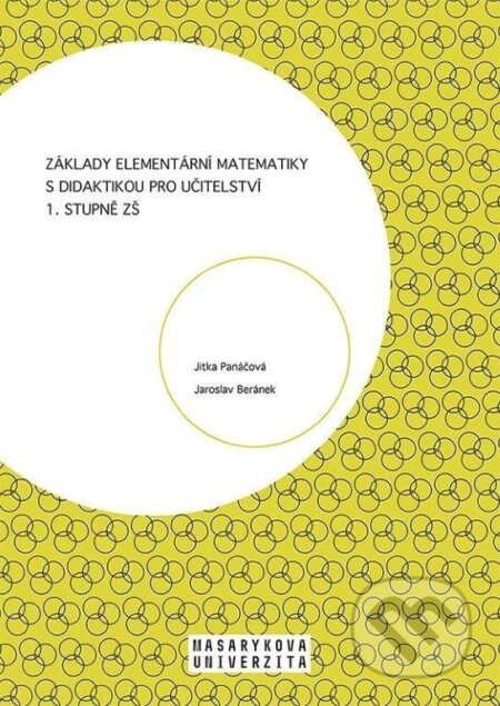 Kniha: Základy elementární matematiky s didaktikou pro učitelství 1. stupně ZŠ (Jaroslav Beránek a Jitka Panáčková). Muni Press, 2021 Kniha: Základy elementární matematiky s didaktikou pro učitelství 1. stupně ZŠ (Jaroslav Beránek a Jitka Panáčková). Muni Press, 2021