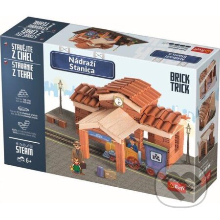 Společenská hra: Brick Trick: Nádraží (Trefl). Trefl, 2021 Společenská hra: Brick Trick: Nádraží (Trefl). Trefl, 2021