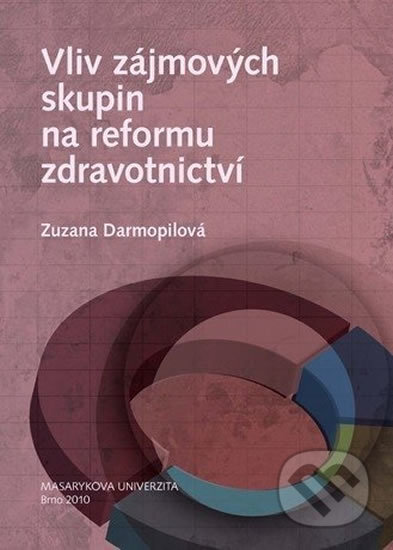 Kniha: Vliv zájmových skupin na reformu zdravotnictví (Zuzana Darmopilová). Muni Press, 2010 Kniha: Vliv zájmových skupin na reformu zdravotnictví (Zuzana Darmopilová). Muni Press, 2010