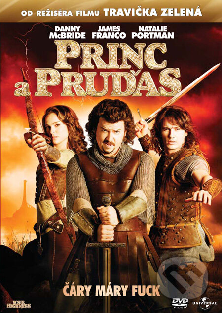 Film: Princ a Pruďas (David Gordon Green) (DVD). Bonton Film, 2011 Film: Princ a Pruďas (David Gordon Green) (DVD). Bonton Film, 2011