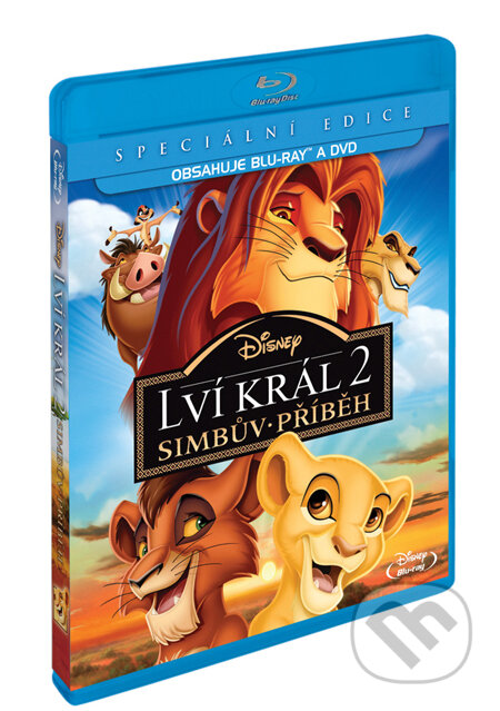 Film: Lví král 2: Simbův příběh - Blu-ray + DVD (Magicbox) (Blu-ray). Magicbox, 1998 Film: Lví král 2: Simbův příběh - Blu-ray + DVD (Magicbox) (Blu-ray). Magicbox, 1998