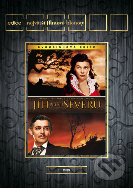 Film: Jih proti severu - 2 DVD (George Cukor, Sam Wood a Victor Fleming) (DVD). Magicbox, 1939 Film: Jih proti severu - 2 DVD (George Cukor, Sam Wood a Victor Fleming) (DVD). Magicbox, 1939