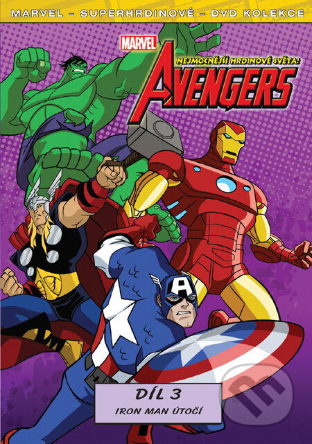 Film: The Avengers: Nejmocnější hrdinové světa 3 (Magicbox) (DVD). Magicbox, 2009 Film: The Avengers: Nejmocnější hrdinové světa 3 (Magicbox) (DVD). Magicbox, 2009