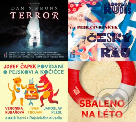 Audiokniha: Audio roku 2018 (Dan Simmons, Jaroslav Rudiš a Josef Čapek). OneHotBook, 2019 Audiokniha: Audio roku 2018 (Dan Simmons, Jaroslav Rudiš a Josef Čapek). OneHotBook, 2019