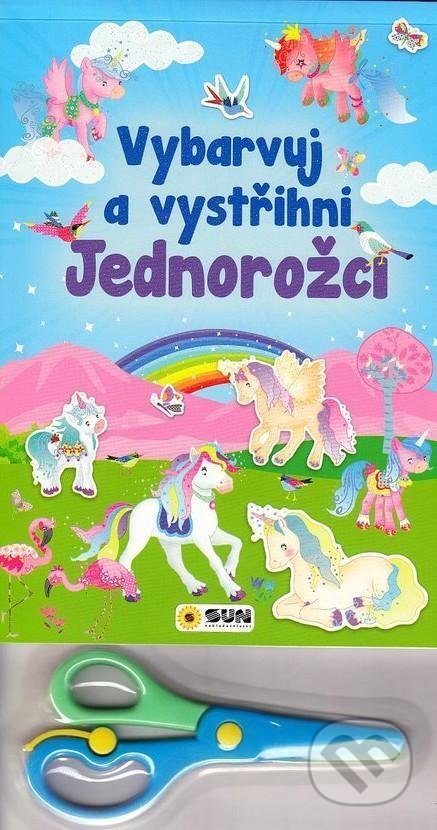 Vybarvuj a Vystřihni: Jednorožci (modrá) (SUN). SUN, 2021 Vybarvuj a Vystřihni: Jednorožci (modrá) (SUN). SUN, 2021