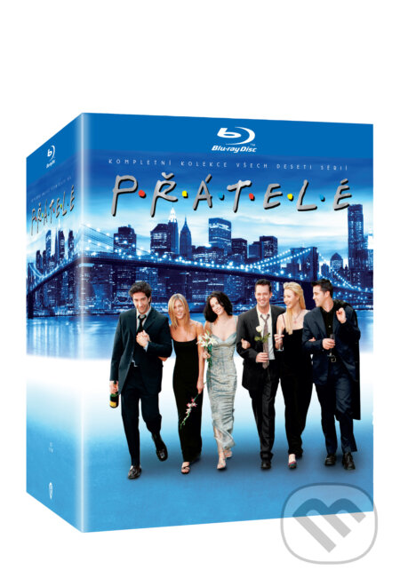 Film: Přátelé 1-10. série (James Burrows, Peter Bonerz, Gary Halvorson, Kevin Bright a Kevin Bright a další) (Blu-ray). Magicbox, 2021 Film: Přátelé 1-10. série (James Burrows, Peter Bonerz, Gary Halvorson, Kevin Bright a Kevin Bright a další) (Blu-ray). Magicbox, 2021