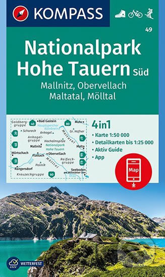 Hohe Tauern Süd, Mallnitz, Obervellach (Kompass). Kompass, 2018 Hohe Tauern Süd, Mallnitz, Obervellach (Kompass). Kompass, 2018