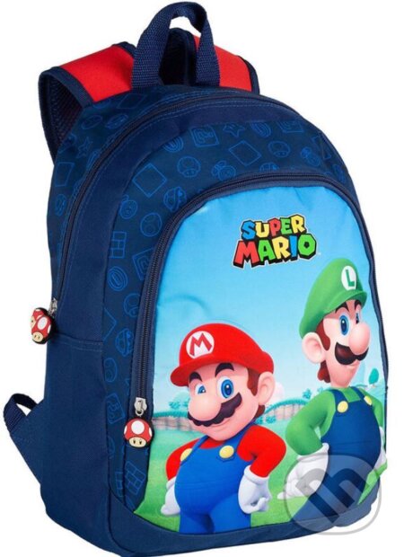 Školský batoh Nintendo Super Mario: Mario & Luigi, , 2021