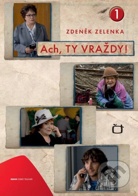 Kniha: Ach, ty vraždy 1 (Zdeněk Zelenka). Edice ČT, 2011 Kniha: Ach, ty vraždy 1 (Zdeněk Zelenka). Edice ČT, 2011