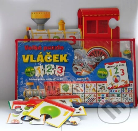 Puzzle: Vláček 123 - Velké puzzle (Rebo). Rebo, 2011 Puzzle: Vláček 123 - Velké puzzle (Rebo). Rebo, 2011
