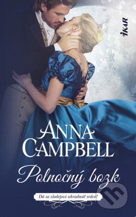 Kniha: Polnočný bozk (Anna Campbell). Ikar, 2021 Kniha: Polnočný bozk (Anna Campbell). Ikar, 2021