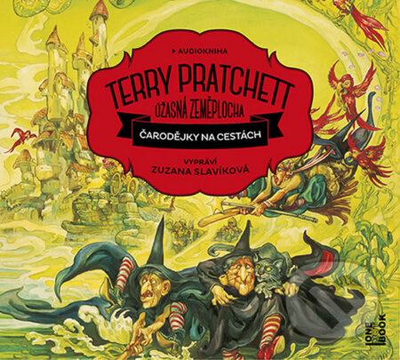 Audiokniha: Čarodějky na cestách (Terry Pratchett). OneHotBook, 2018 Audiokniha: Čarodějky na cestách (Terry Pratchett). OneHotBook, 2018