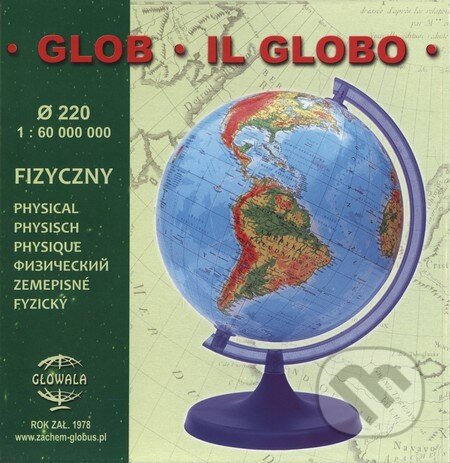 Glóbus 1:60 000 000 (Glowala). Glowala Glóbus 1:60 000 000 (Glowala). Glowala