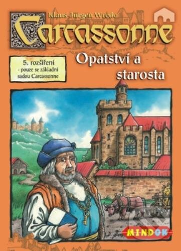 Společenská hra: Carcassonne - Opatství (5. rozšíření) (Mindok). Mindok Společenská hra: Carcassonne - Opatství (5. rozšíření) (Mindok). Mindok