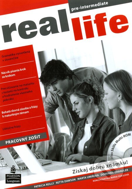 Kniha: Real Life - Pre-Intermediate - Pracovný zošit (Longman). Longman, 2010 Kniha: Real Life - Pre-Intermediate - Pracovný zošit (Longman). Longman, 2010