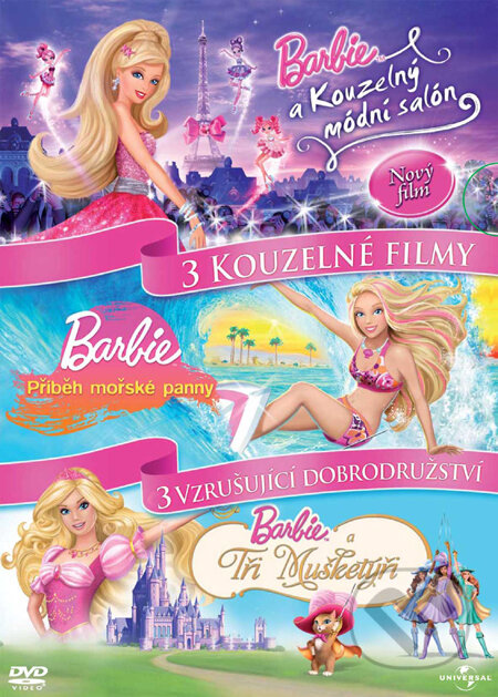 Barbie - 3 DVD, Bonton Film, 2011