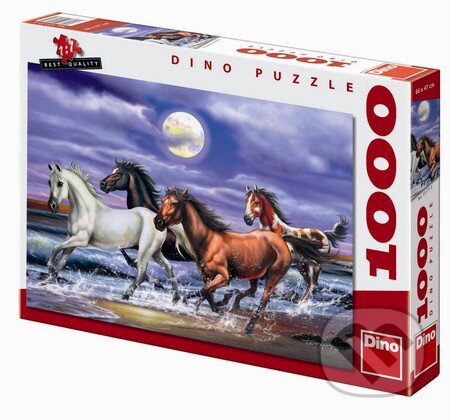 Puzzle: Koně v záři luny (Dino). Dino, 2011 Puzzle: Koně v záři luny (Dino). Dino, 2011